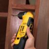 DEWALT DCD740C1 20-Volt MAX Cordless 3/8 in. Right Angle Drill/Driver, (1) 20-Volt 1.3Ah Battery, Charger & Bag