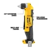 DEWALT DCD740C1 20-Volt MAX Cordless 3/8 in. Right Angle Drill/Driver, (1) 20-Volt 1.3Ah Battery, Charger & Bag