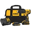 DEWALT DCD778C2 1/2-in 20-volt Max Variable Speed Brushless Cordless Hammer Drill (2-Batteries Included)