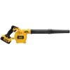 DEWALT DCE100M1 20-Volt MAX Cordless Compact Jobsite Blower 135 MPH 100 CFM with (1) 20-Volt 4.0Ah Battery & Charger