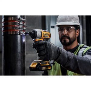 DEWALT DCF787C1 20-volt Max 1/4-in Variable Speed Brushless Cordless Impact Driver (1-Battery Included)