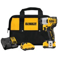 DEWALT DCF801F2 XTREME 12-volt Max 1/4-in Variable Speed Brushless Cordless Impact Driver (2-Batteries Included)