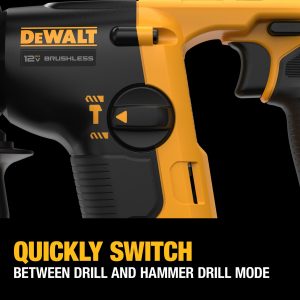 DEWALT DCH072B XTR 12-volt Max-Amp Sds-plus Cordless Rotary Hammer Drill (Tool Only)