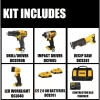 DEWALT DCK420D2 20-Volt MAX Cordless Combo Kit (4-Tool) with (2) 20-Volt 2.0Ah Batteries & Charger