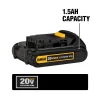 DEWALT DCK466D2 20-Volt MAX Cordless Combo Kit (4-Tool) with (2) 20-Volt 2.0Ah Batteries & Charger