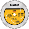 DEWALT DWAFV31260 FLEXVOLT 12 in. 60-Teeth Carbide-Tipped Miter Saw Blade