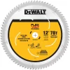 DEWALT DWAFV31278 FLEXVOLT 12 in. 78-Teeth Carbide-Tipped Miter Saw Blade