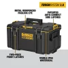 DEWALT DWST08300 TOUGHSYSTEM 2.0 22 in. Large Tool Box