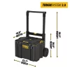 DEWALT DWST08450 TOUGHSYSTEM 2.0 24 in. Mobile Tool Box