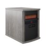 Duraflame 9HM900-B523 1500-Watt Infrared Cabinet Indoor Electric Space Heater with Thermostat and Remote Included