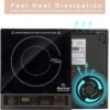Duxtop 1800W Portable Induction Cooktop Countertop Burner, Silver 8120MC BT-180G3