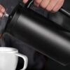 ESPRO P7 French Press - Double Walled Stainless Steel Insulated Coffee and Tea Maker (Matte Black, 18 Ounce)