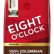 Eight O'Clock Ground Coffee 100% Colombian Peaks 33 Ounce (Pack of 1)