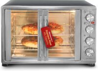 https://discounttoday.net/wp-content/uploads/2022/10/Elite-Gourmet-ETO4510B-French-Door-47.5Qt-18-Slice-Convection-Oven-4-Control-Knobs-Bake-Broil-Toast-Rotisserie-Keep-Warm-Includes-2-x-14-Pizza-Racks-Stainless-Steel-200x144.jpg