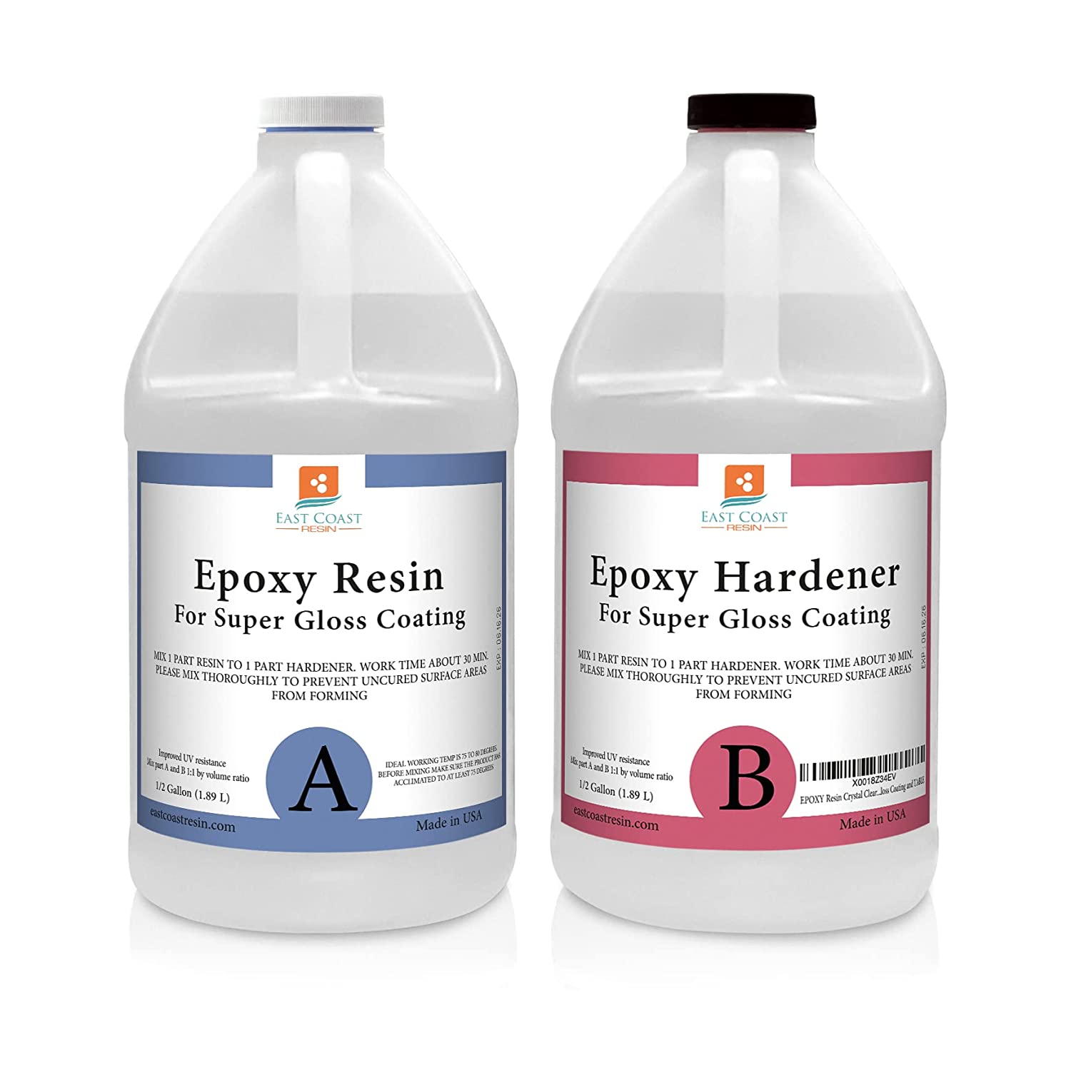 1:1 Clear Epoxy Resin Crystal Clear Art Resin Epoxy 2 Part Epoxy