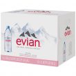Evian Natural Spring Water 1 L, 12 pk.