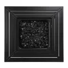 FIRE ISLAND GAD15307M 30 in. W x 24.6 in. H Square Steel Propane Black Slate Fire Pit with Stamped Steel Black Base and 50000 BTU Burner