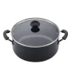 Farberware 12-Piece Easy Clean Nonstick Pots and Pans/Cookware Set, Black Farberware 12-Piece Easy Clean Nonstick Pots and Pans/Cookware Set, Black