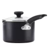 Farberware 12-Piece Easy Clean Nonstick Pots and Pans/Cookware Set, Black Farberware 12-Piece Easy Clean Nonstick Pots and Pans/Cookware Set, Black