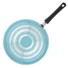 Farberware 20 Pc Easy Clean Aluminum Nonstick Cookware Pots and Pans Set, Aqua Farberware 20 Pc Easy Clean Aluminum Nonstick Cookware Pots and Pans Set, Aqua