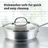 Farberware Millennium Stainless Steel Cookware Pots and Pans Set, 10 Piece Farberware Millennium Stainless Steel Cookware Pots and Pans Set, 10 Piece