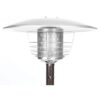 Fire Sense 61322 10,000 BTU Hammered Bronze Tabletop Propane Gas Patio Heater