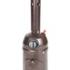 Fire Sense 61322 10,000 BTU Hammered Bronze Tabletop Propane Gas Patio Heater