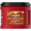 Folgers 100% Colombian Medium-Dark Roast Ground Coffee 24.2 oz