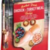 Fussie Cat Market Fresh Chicken & Turkey Recipe Grain-Free Dry Cat Food 10 Pound (Pack of 1)