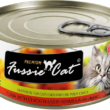 Fussie Cat Premium Tuna with Chicken Liver Formula in Aspic Grain-Free Canned Cat Food 2.8-oz case of 24