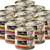 Fussie Cat Premium Tuna with Ocean Fish Formula in Aspic Grain-Free Canned Cat Food 2.82 Ounce (Pack of 24)