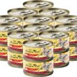 Fussie Cat Super Premium Chicken & Beef Formula in Pumpkin Soup Grain-Free Canned Cat Food 2.8-oz case of 24