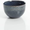 Gibson Elite Matisse 16 Piece Double Bowl Dinnerware Set, Cobalt Blue