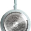Gibson Home Plaza Café Forged Aluminum Healthy Ceramic Cookware, 7-Piece Set, Sky Blue