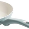 Gibson Home Plaza Café Forged Aluminum Healthy Ceramic Cookware, 7-Piece Set, Sky Blue