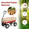 Goplus OGY01907 3-cu ft Steel Yard Cart Goplus OGY01907 3-cu ft Steel Yard Cart