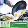 Greenlife Diamond Ceramic Non-stick 13Pc Cookware Set, Turquoise