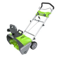Greenworks 2600202 13-Amp 20-in Corded Electric Snow Blower with Auger Assistance