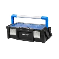 HART 246297 18" Cantilever Organizer, Resin Tool Box for Small Tools and Parts, Tool Storage and Organizaion