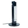 HeatMate MH-G4(K) Graphite Electric Tower Heater, Instant Heat, Energy Efficient 420W, Black