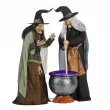 Home Accents Holiday 22SV23279 5.5 ft Animated Cauldron Witches Halloween Animatronic