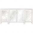 Home Decorators Collection SH00133-W Reflections White Mirrored Console Table