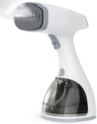 Homuserr Handheld Garment Steamer 1800W 20s Heat Up Steamer for Clothes with LCD Smart Screen, 2 Steam Options Fabric Steamer, Upgraded Nozzle and 350ml Water Tank
