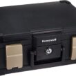 Honeywell Safes & Door Locks LHLP1103G 30 Minute Fire Safe Waterproof Safe Box Chest with Carry Handle, Medium, 1103, Black, 7.3 litre