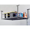 Husky ACR3296B-P Adjustable Height Overhead Ceiling Mount Garage Rack in Black (42 in. H x 96 in. W x 32 in. D) Husky ACR3296B-P Adjustable Height Overhead Ceiling Mount Garage Rack in Black (42 in. H x 96 in. W x 32 in. D)