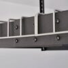 Husky ACR3296B-P Adjustable Height Overhead Ceiling Mount Garage Rack in Black (42 in. H x 96 in. W x 32 in. D) Husky ACR3296B-P Adjustable Height Overhead Ceiling Mount Garage Rack in Black (42 in. H x 96 in. W x 32 in. D)