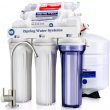 ISPRING RCC7AK 6-Stage Under Sink Reverse Osmosis Drinking Water Filter System with Alkaline Remineralization, NSF Certified