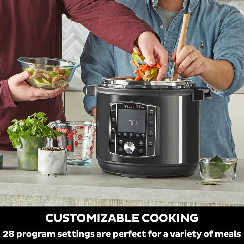 Instant Pot 8 qt. Stainless Steel Duo Electric Pressure Cooker 113