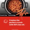 Instant Pot 140-0050-01 Duo Crisp 9-in-1 Electric Pressure Cooker and Air Fryer Combo with Stainless Steel Pot, Pressure Cook, Slow Cook, Air Fry, Roast, Steam, Sauté, Bake, Broil and Keep Warm