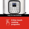 Instant Pot 140-0050-01 Duo Crisp 9-in-1 Electric Pressure Cooker and Air Fryer Combo with Stainless Steel Pot, Pressure Cook, Slow Cook, Air Fry, Roast, Steam, Sauté, Bake, Broil and Keep Warm
